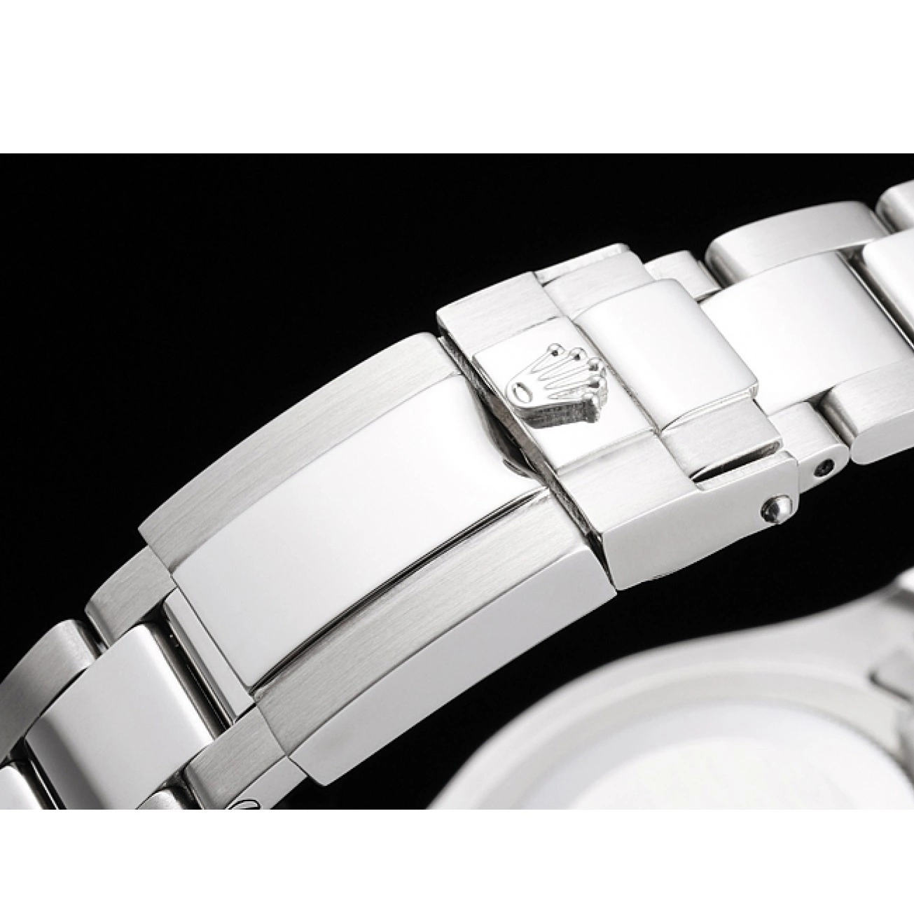 Aaa replica watch Gray Case Steel And Stainless Swiss Bracelet Dial Rolex Yacht-Master 0715